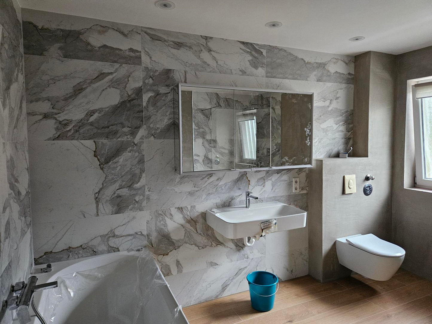Concrete Tile Wall (Plaster) System